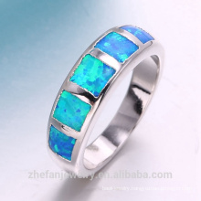 opal 925 silver and copper gemstone ring